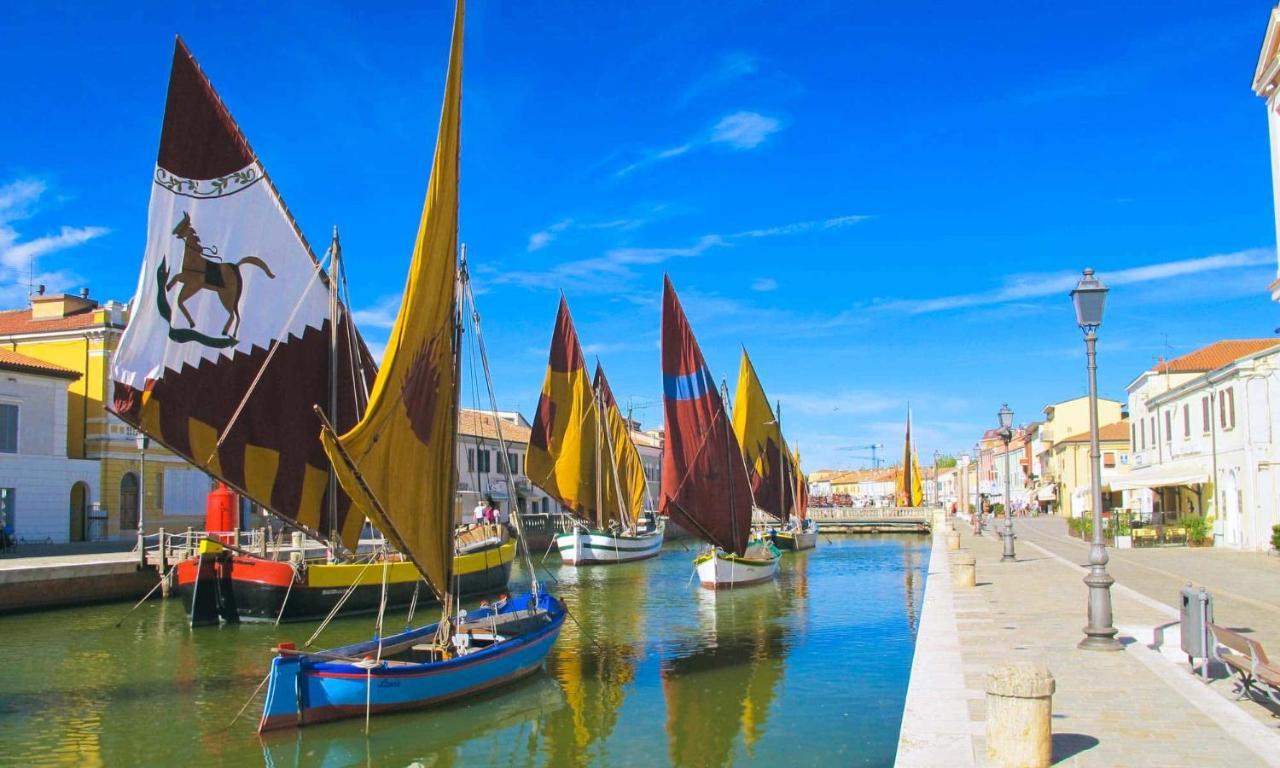 Hotel Stacchini Cesenatico Eksteriør billede